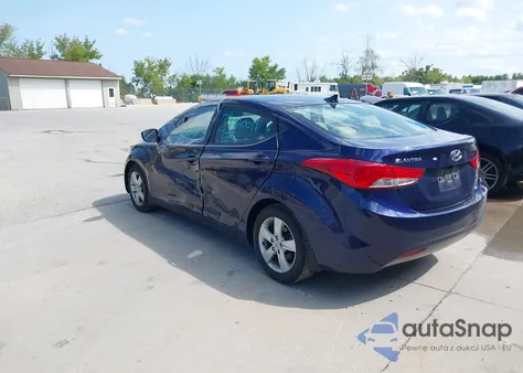 2013 Hyundai Elantra Gls from USA, damaged, VIN 5NPDH4AE0DH315031